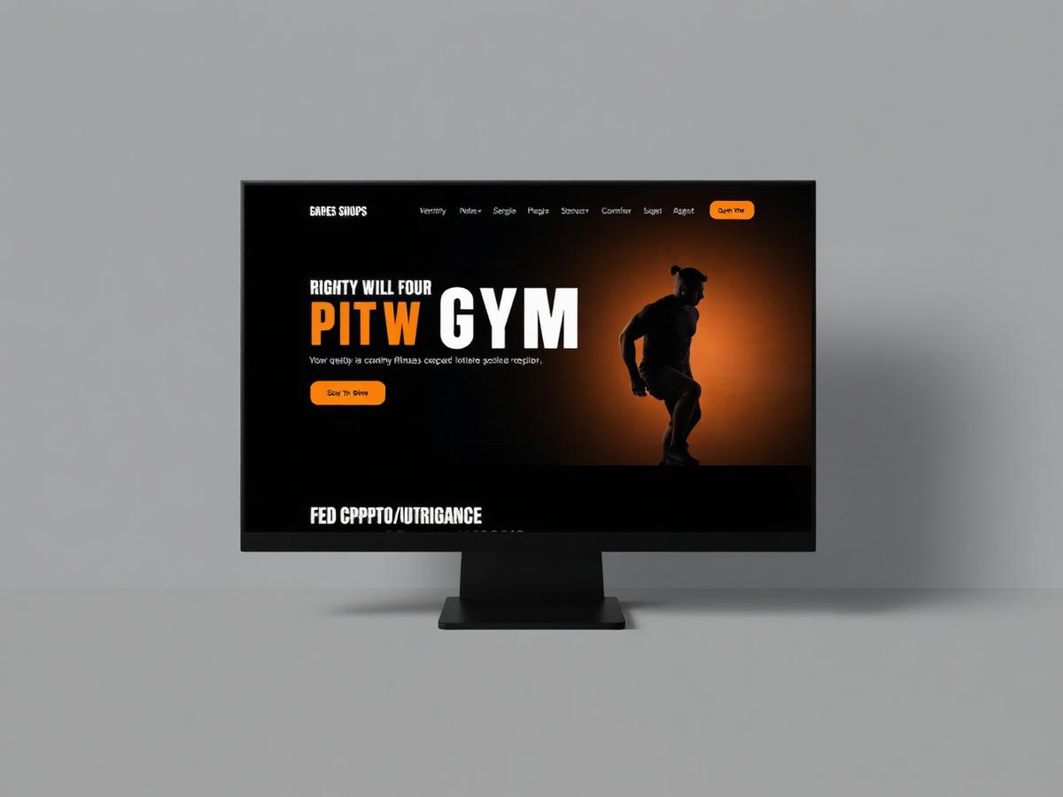 Apex Fitness — Web Design concept preview